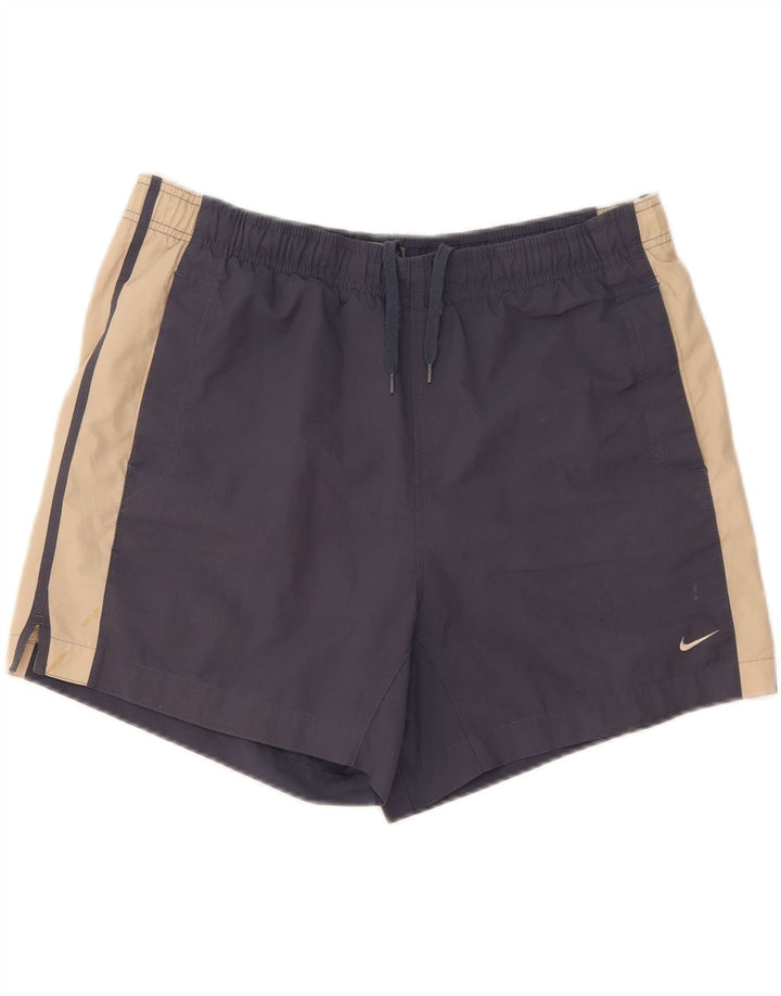 Nike - Bañador para hombre (talla grande), color azul marino, poliéster