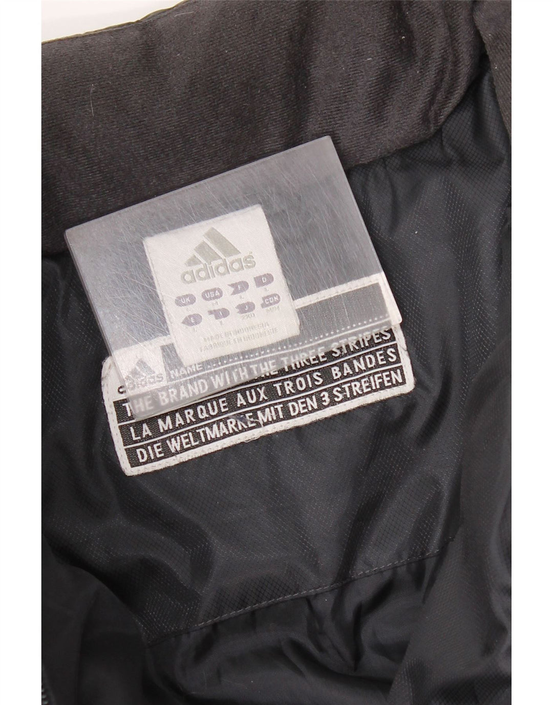 Adidas Chaqueta acolchada para hombre UK 40 Large Poliéster azul marino