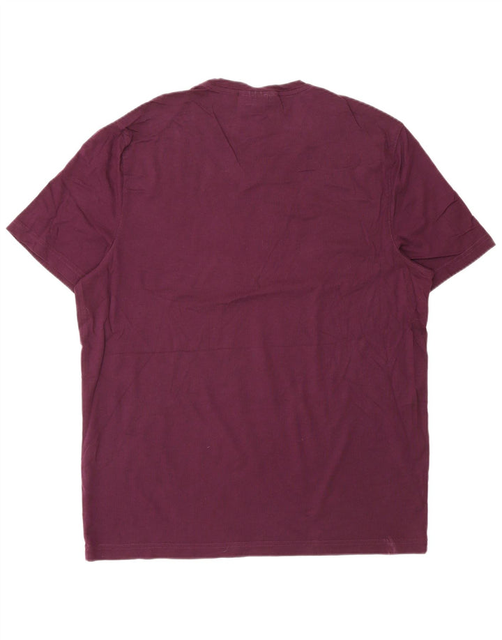 MICHAEL KORS Camiseta para hombre Top Grande Borgoña