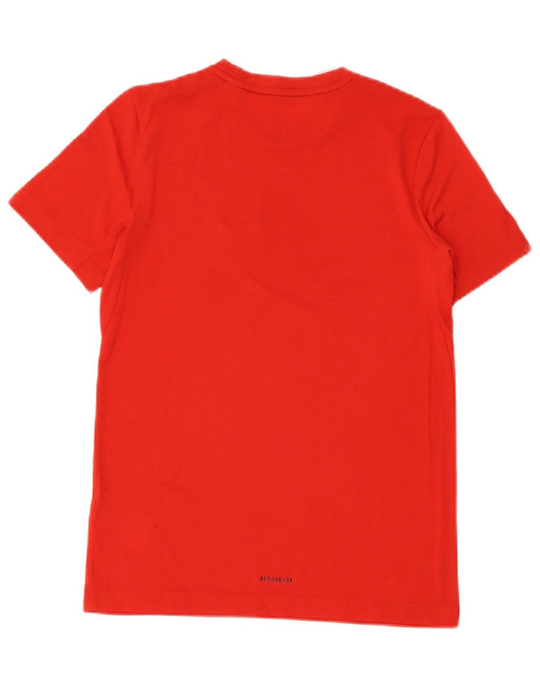Adidas Camiseta Aeroready Graphic para niños 11-12 años Rojo Poliéster