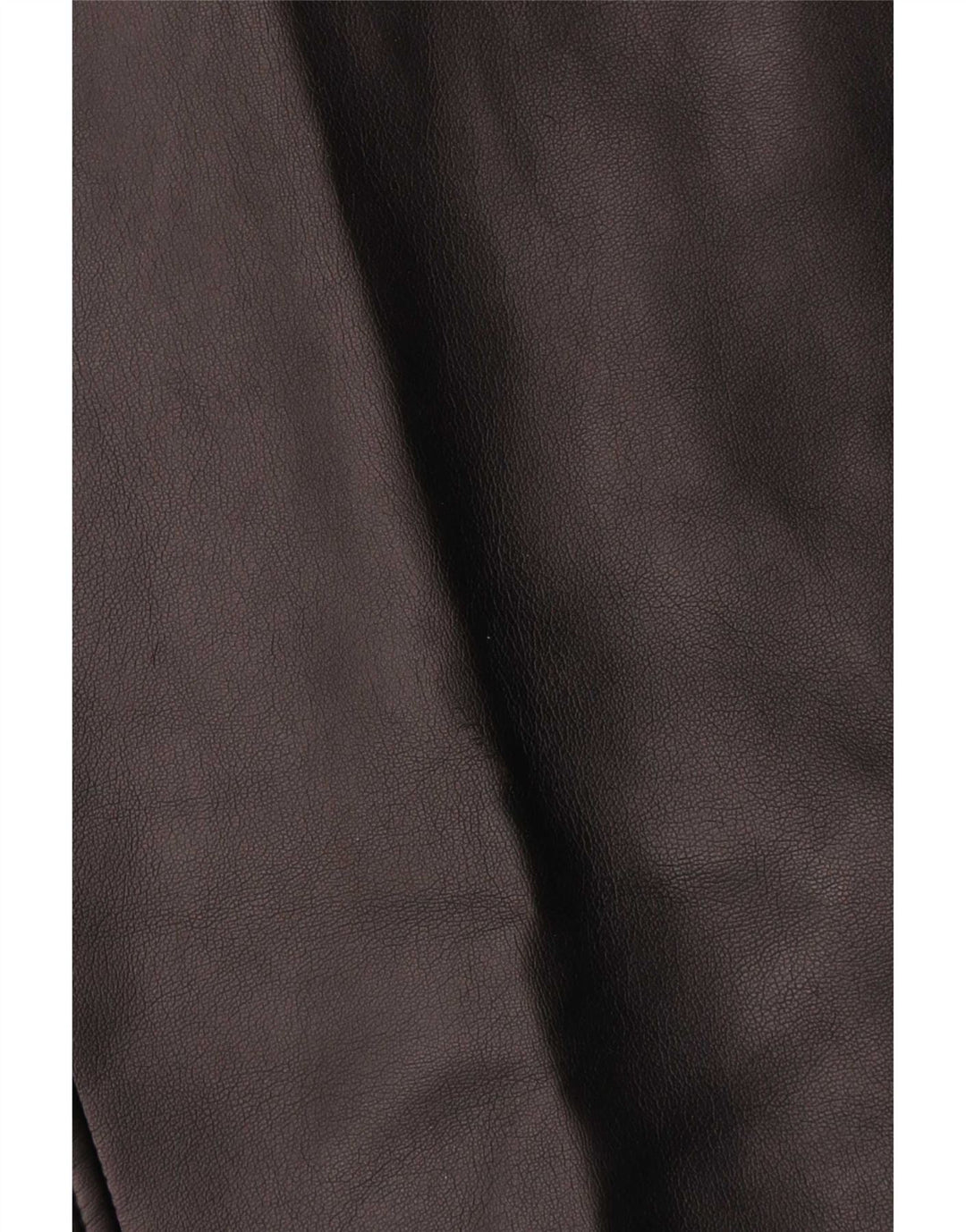 Vintage mujer cuero gilet Reino Unido 10 pequeño negro