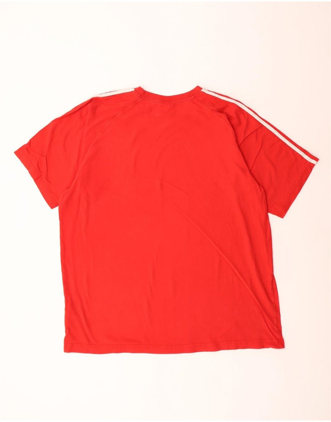 Adidas Camiseta Hombre Top 2XL Algodón Rojo