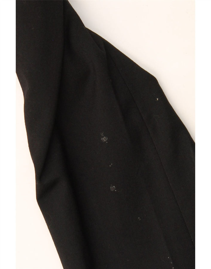 Dolce & Gabbana Chaqueta tipo blazer ajustada con 2 botones para hombre IT 54 2XL Lana negra