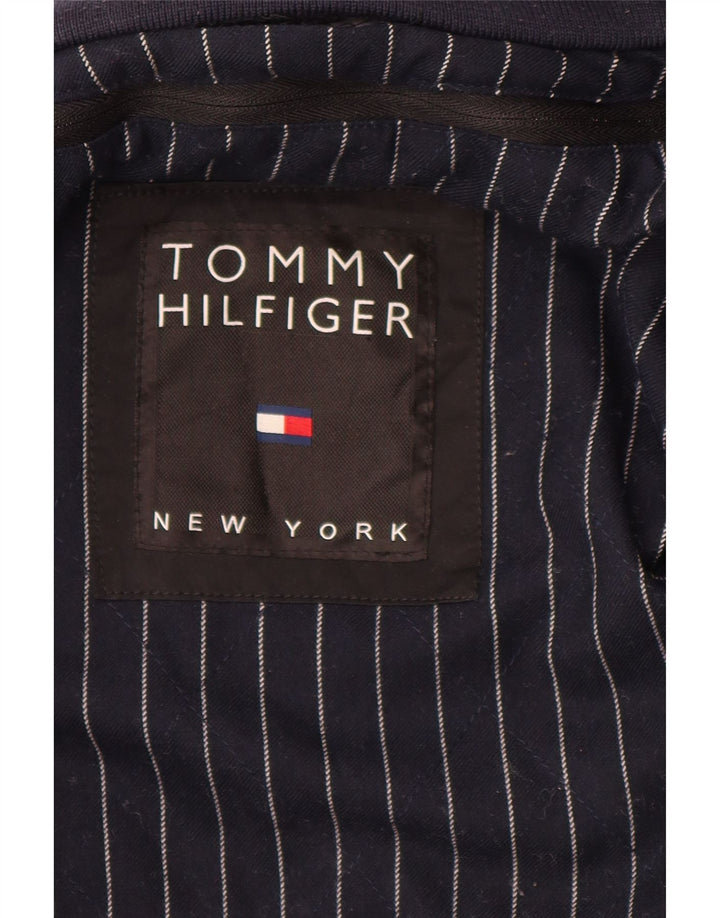 Tommy Hilfiger Chaqueta utilitaria para hombre UK 38 Medium Black Nylon
