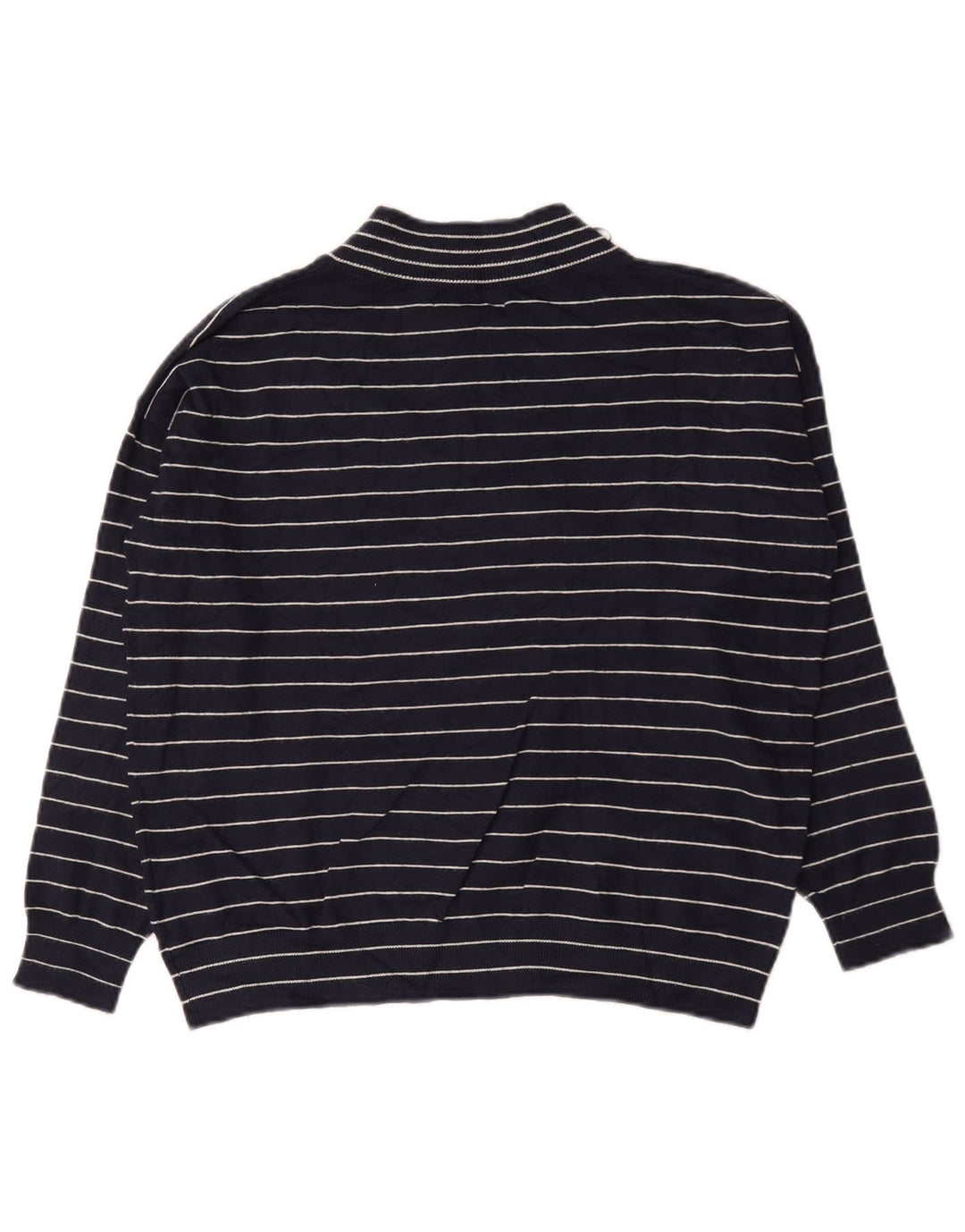 Marks & Spencer Suéter con Cuello en V para Mujer UK 10 Small Azul Marino