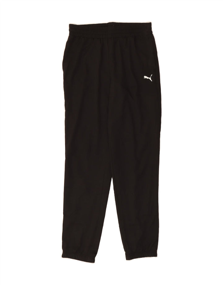 PUMA Womens Tracksuit Trousers Joggers UK 10 Small Black Polyester Vintage Puma and Second-Hand Puma from Messina Hembry 