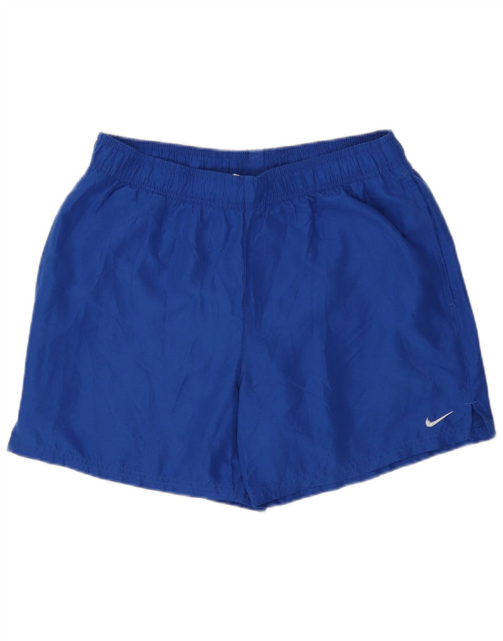 Pantalones Cortos Deportivos Nike Hombre Azul Medio Poliéster Deportes