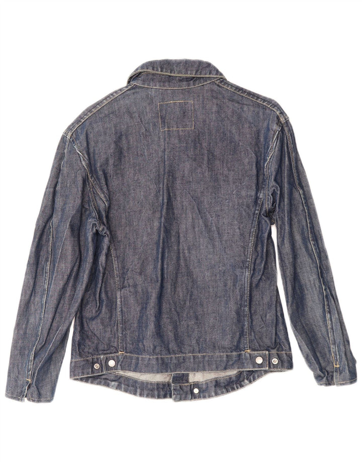 LEVI'S Chaqueta vaquera para mujer UK 14 Mediana Azul marino Algodón
