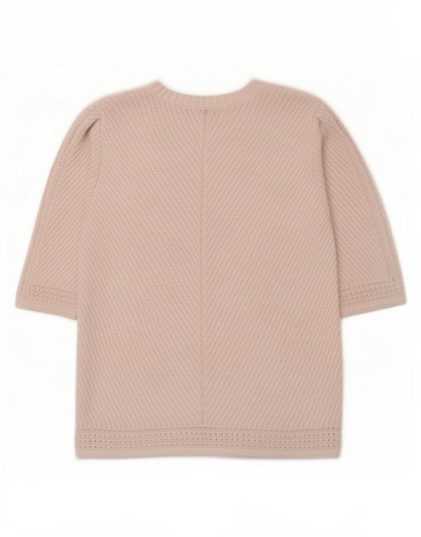 Marks & Spencer Womens Boat Neck Jumper Sweater UK 20 2XL White