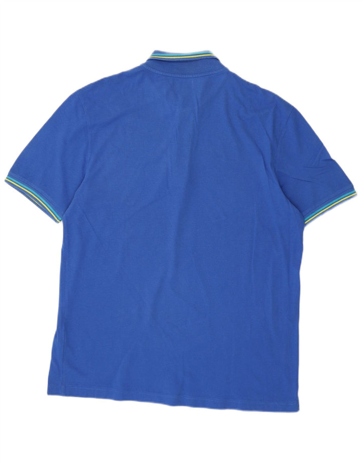 Kappa Polo Hombre XL Algodón Azul