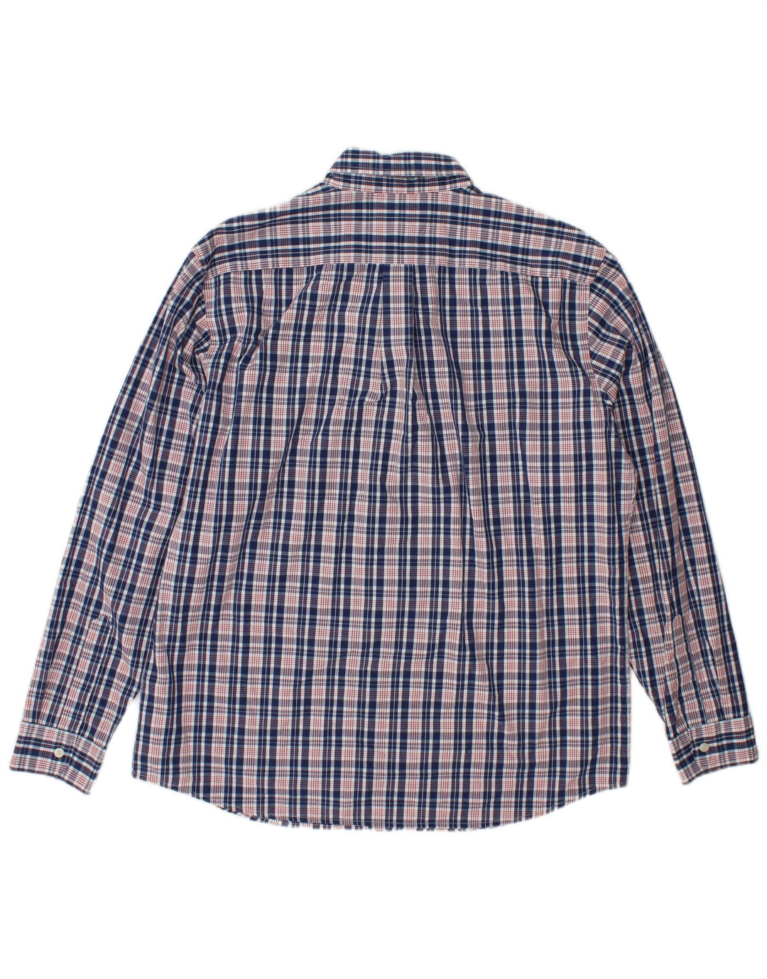 Camisa Dockers para hombre de algodón a cuadros azules grandes
