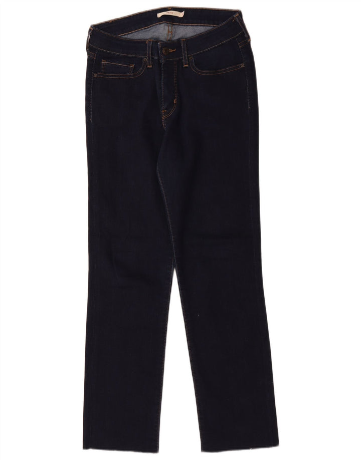 Levi's Mujer 712 Slim Jeans W29 L26 Algodón Azul Marino