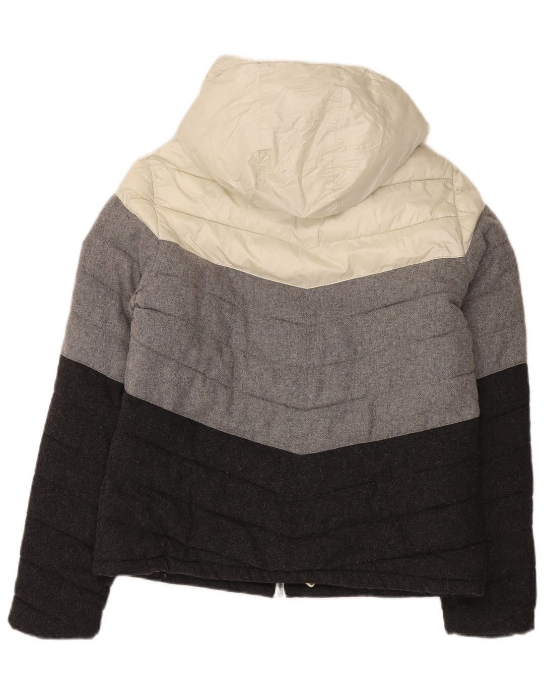 Superdry Mujer Chaqueta Acolchada Con Capucha ES 40 XL Multicolor Colorblock