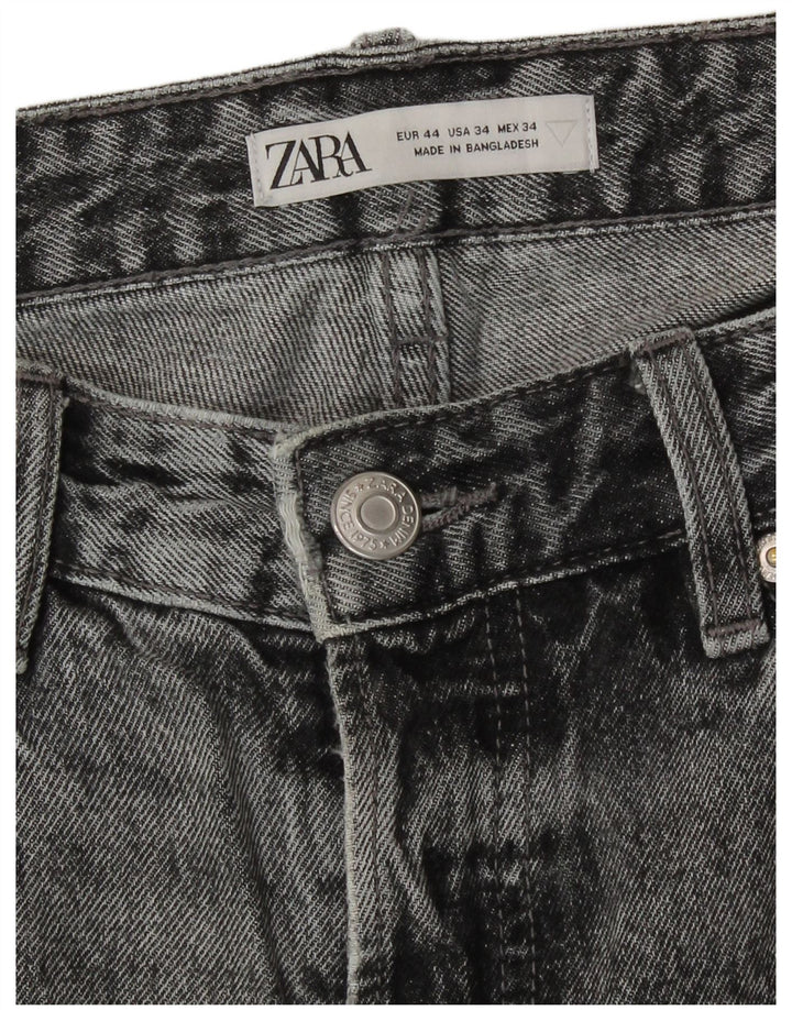 Zara Mens Slim Jeans EU 44 Grande W34 L27 Gris