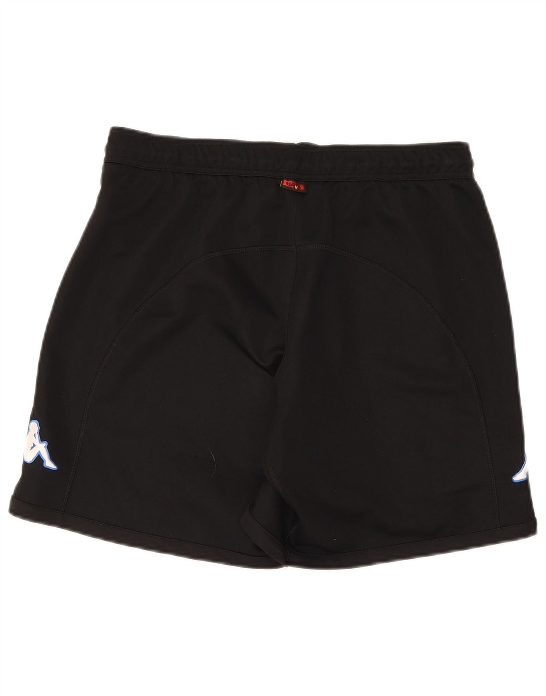Kappa Mens Graphic Sport Shorts Medium Negro Poliéster