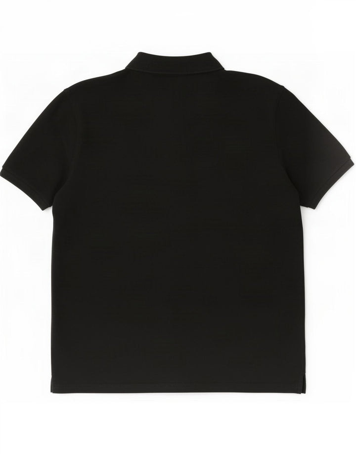 Gant Polo Hombre Grande Negro Algodón