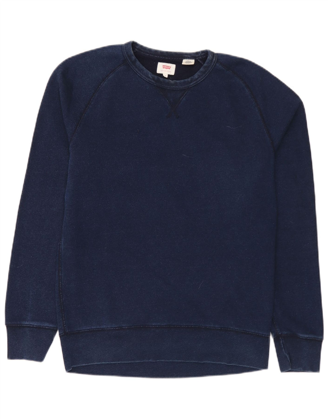 Levi's Hombre Sudadera Jumper Small Azul Marino Algodón