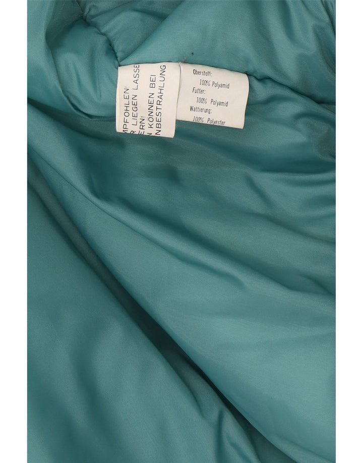Chaqueta de esquí gráfica vintage para hombre IT 54 2XL Azul Colorblock Poliamida