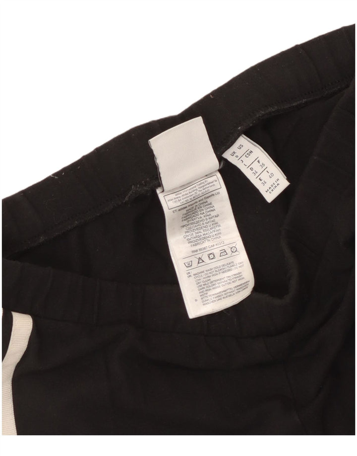 Adidas Leggings para mujer Reino Unido 8 Pequeño Algodón Negro