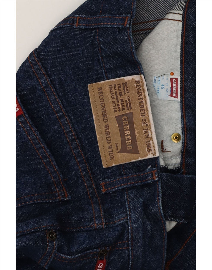 CARRERA Vaqueros rectos para hombre IT 46 Small W30 L28 Algodón azul