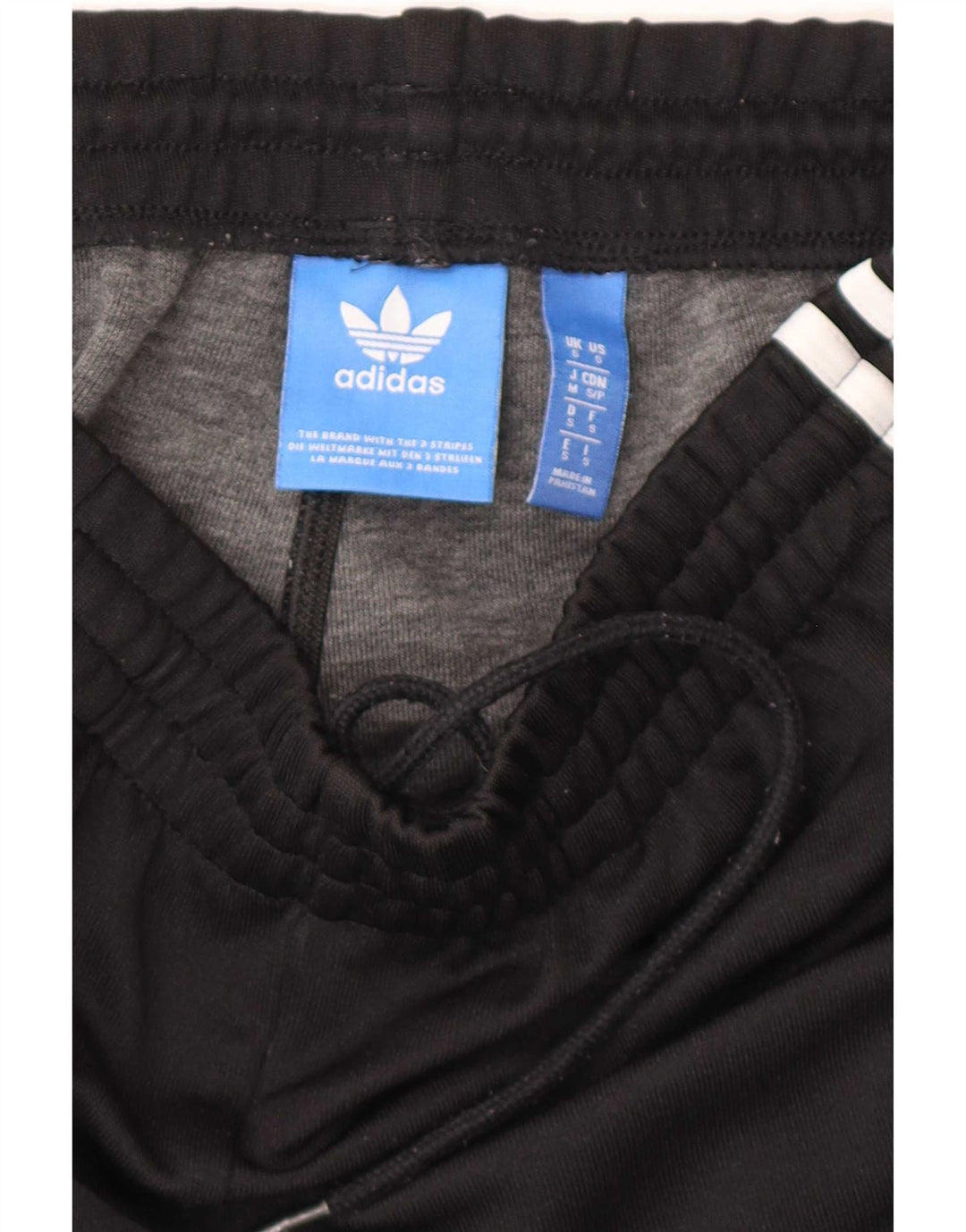 Adidas Hombre Pantalones De Chándal Joggers Small Negro Poliéster