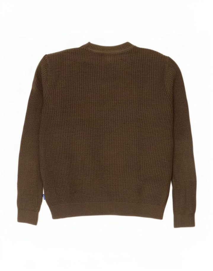 Jack & Jones Jersey De Cuello Redondo Para Hombre Acrílico Caqui Medio