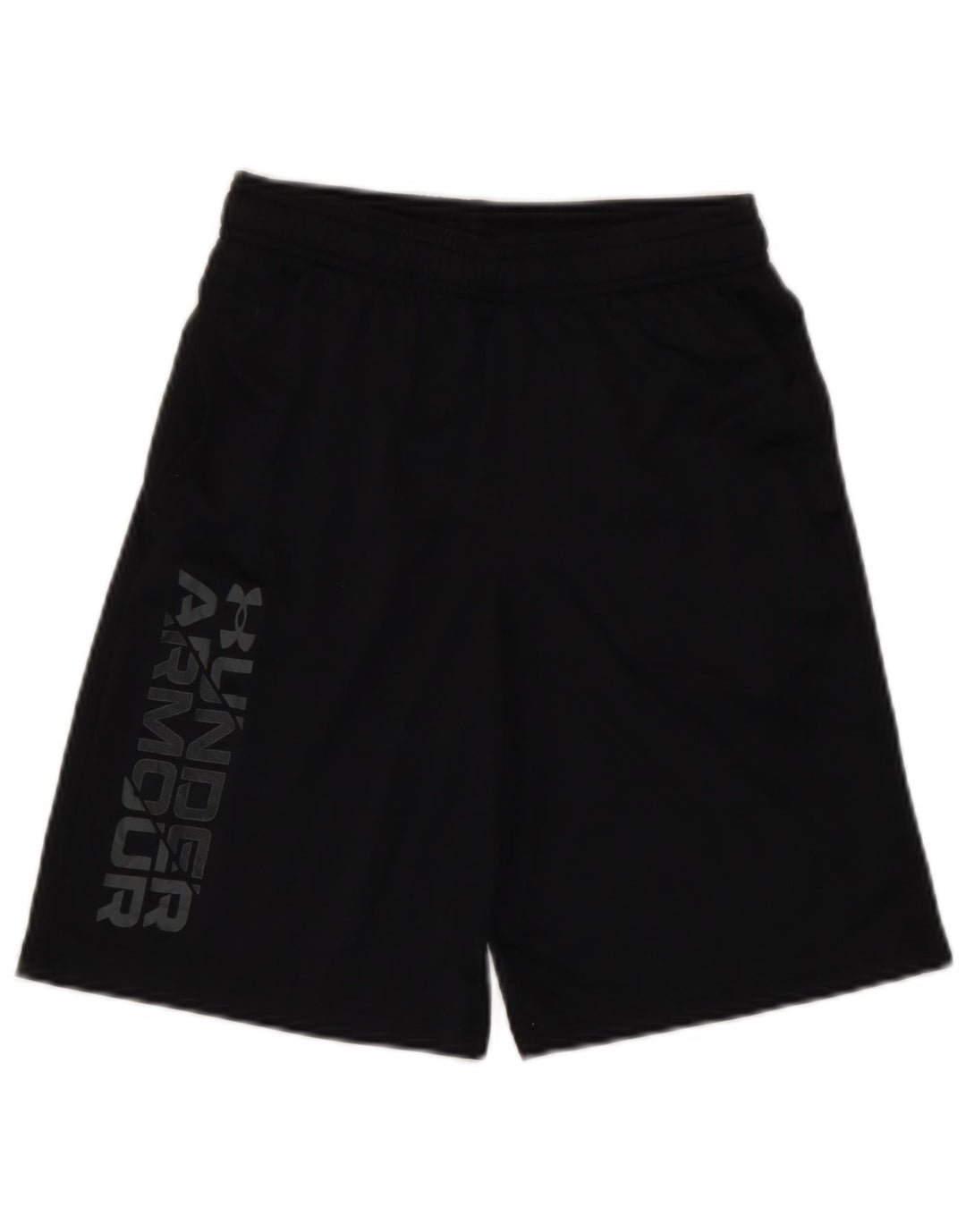 Under Armour Pantalones cortos deportivos con gráficos para niños 9-10 años Mediano Negro Poliéster