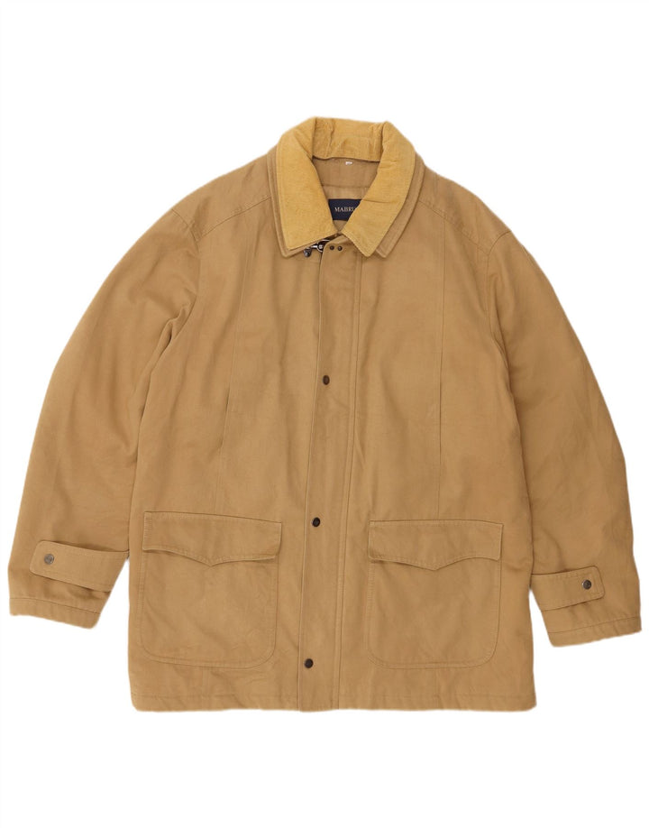 Mabrun Chaqueta cortavientos para hombre IT 52 XL Algodón beige