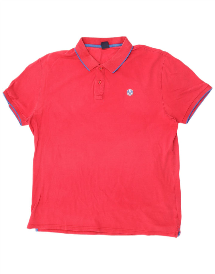 Polo North Sails Hombre 2XL Algodón Rosa