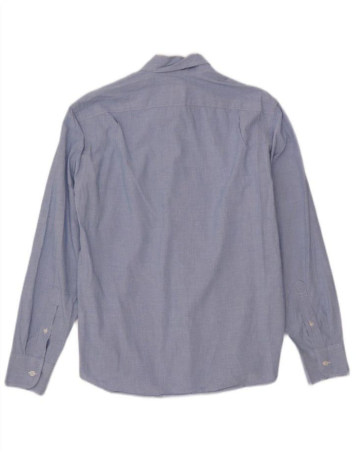 J. CREW Camisa Flex Slim para Hombre Algodón Azul Pequeño