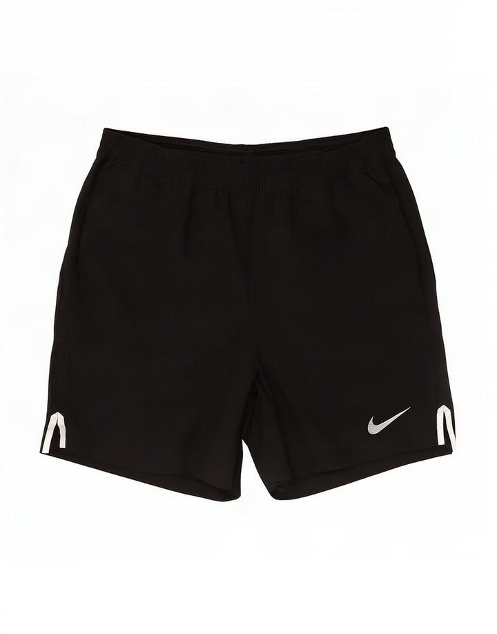Nike Dri Fit - Pantalones cortos deportivos para hombre (poliéster), color negro