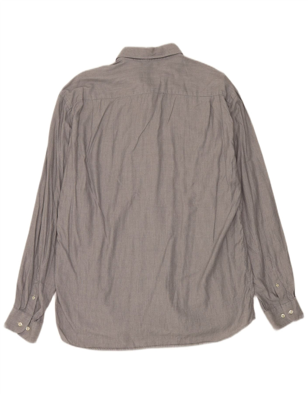 Camisa Massimo Dutti Hombre Talla 44 XL Gris Algodón