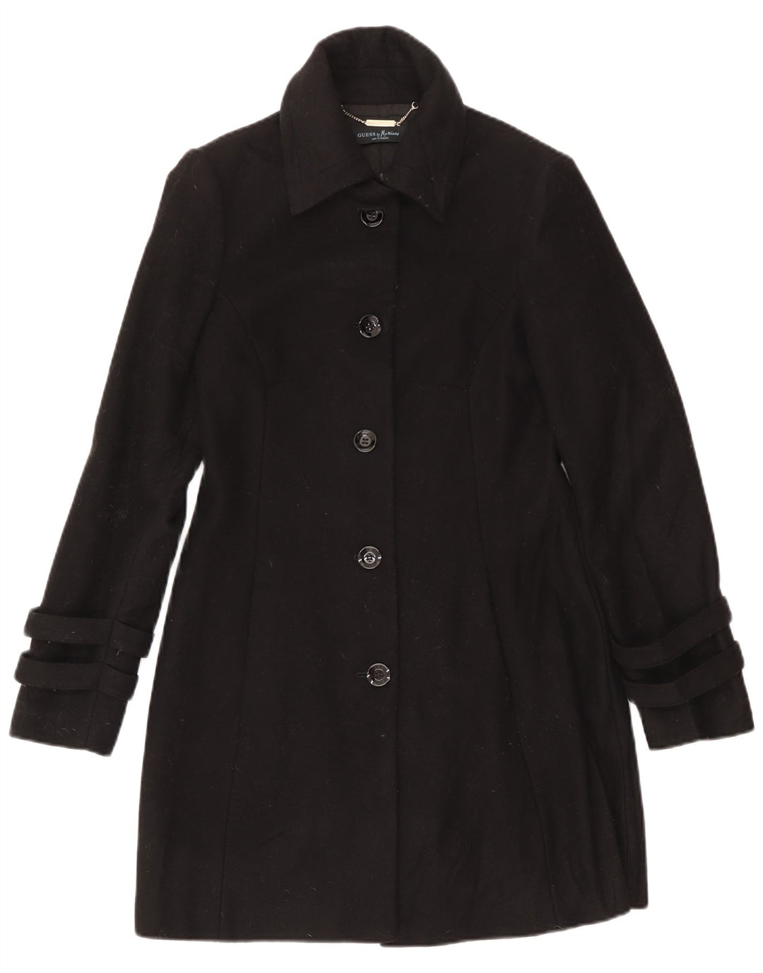 Guess By Marciano Abrigo Mujer IT 44 Medio Negro
