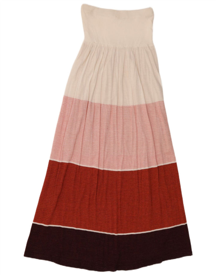 Patrizia Pepe Vestido Sin Tirantes Mujer Talla Única Rayas Multicolor