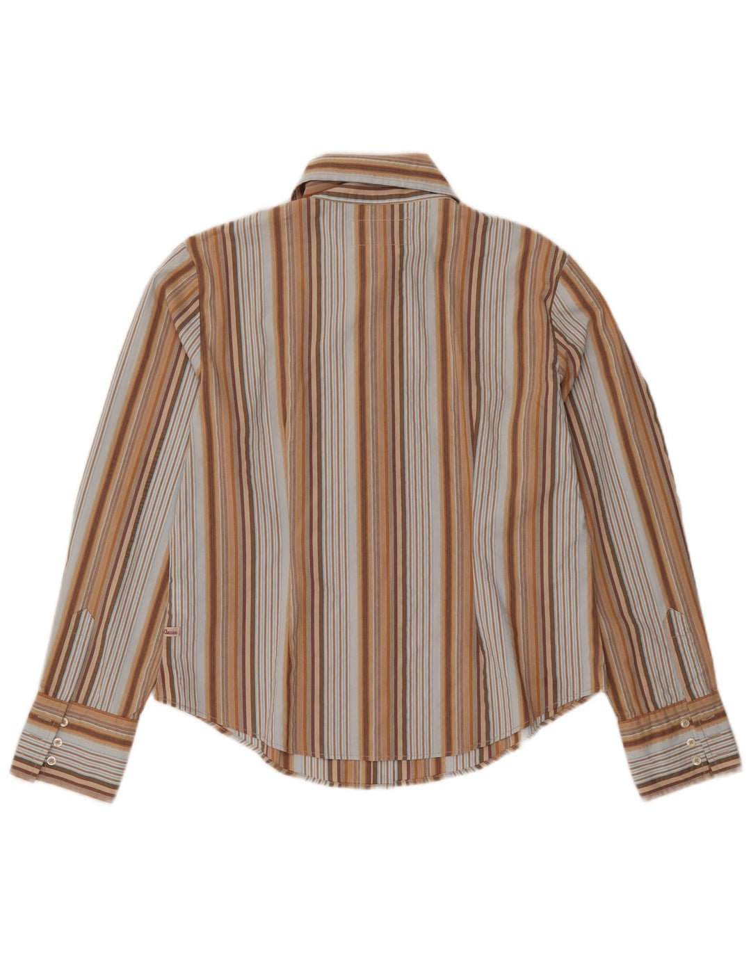 MARLBORO CLASSICS Camisa ajustada para mujer ES 40 XL Rayas multicolores