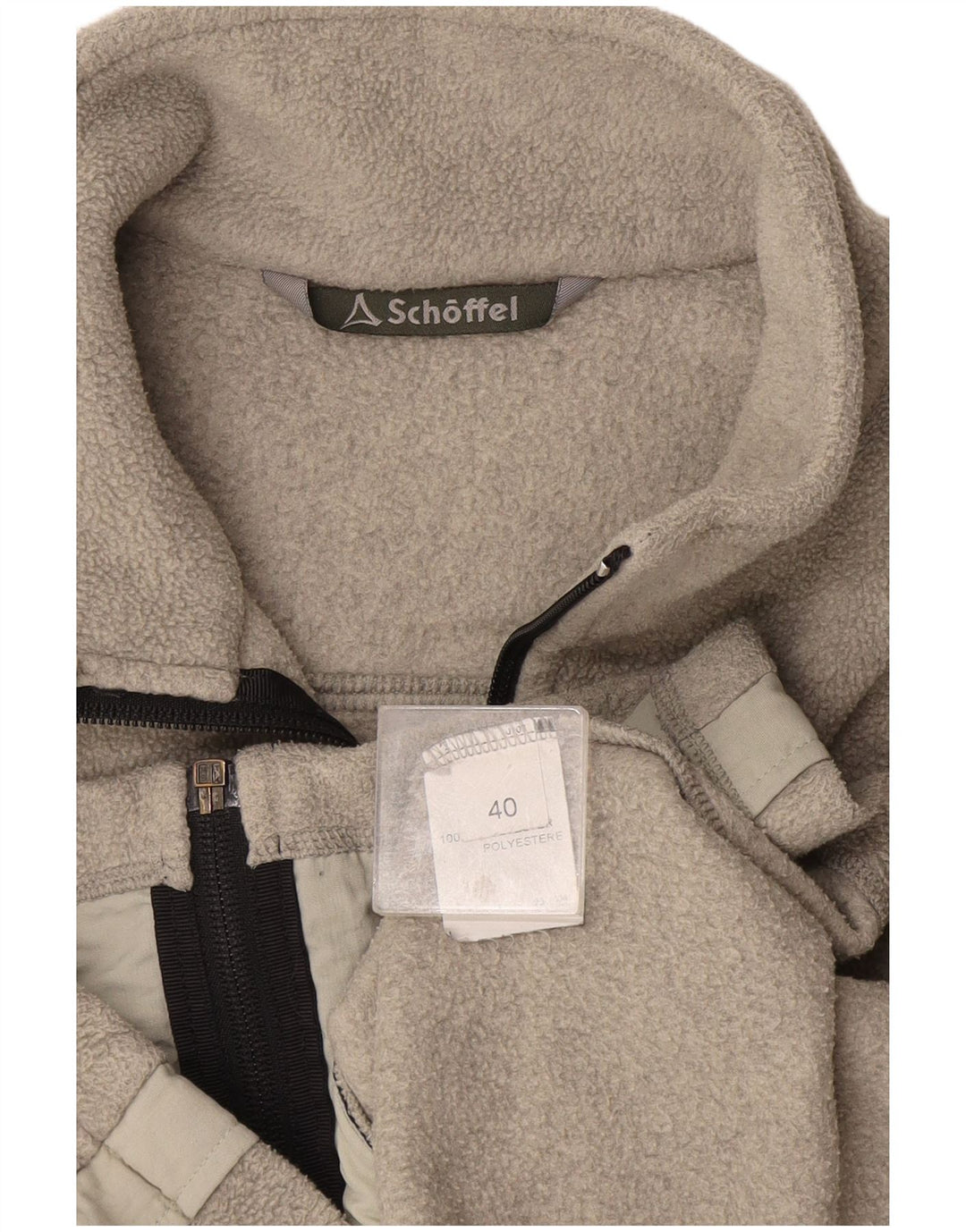 Schoffel Chaleco polar para mujer EU 40 Poliéster gris medio