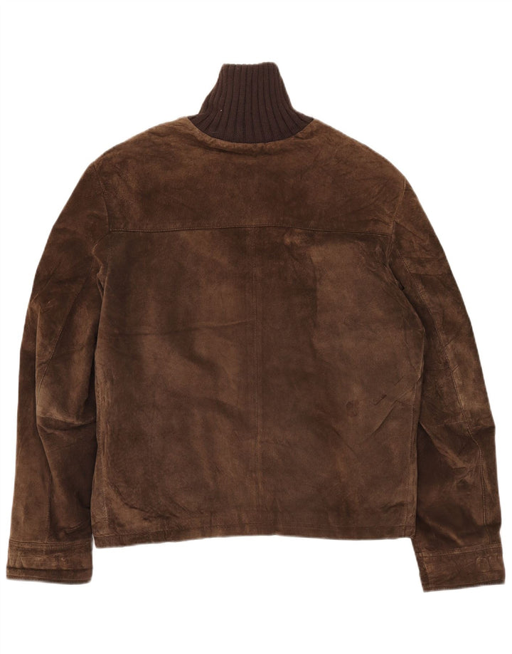 Conbipel Chaqueta De Ante Hombre IT 48 Cuero Marrón Medio