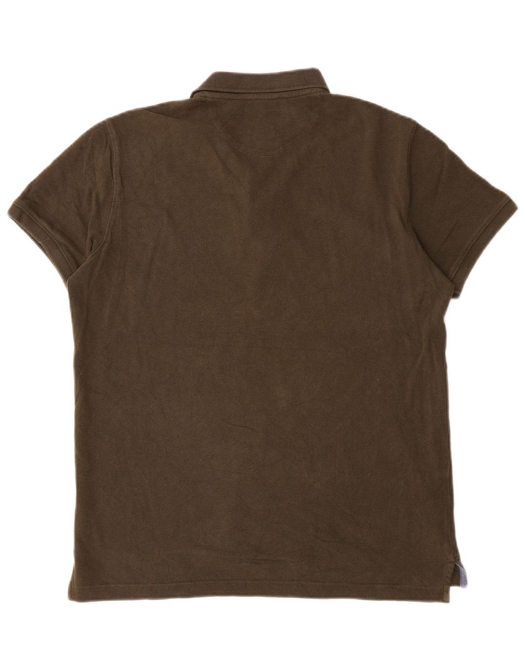 Massimo Dutti Hombre Polo Regular Fit Algodón Caqui Medio
