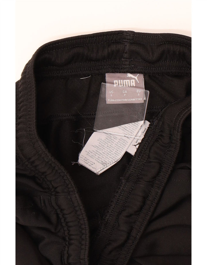 PUMA Mens Tracksuit Trousers Joggers Small  Black Polyester Vintage Puma and Second-Hand Puma from Messina Hembry 