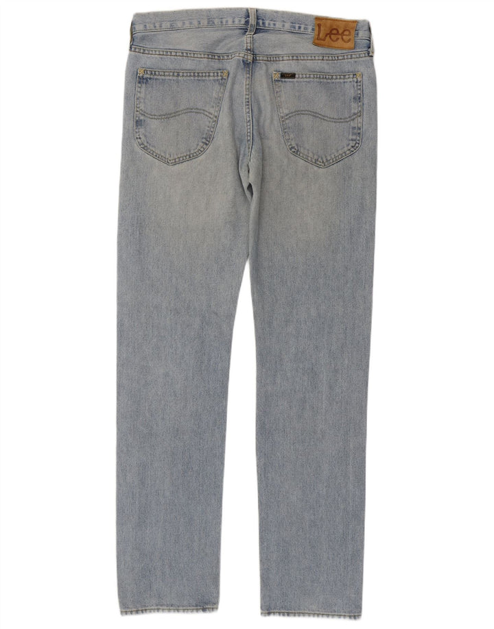 Vaqueros Lee Daren Slim para Hombre W32 L34 Algodón Azul