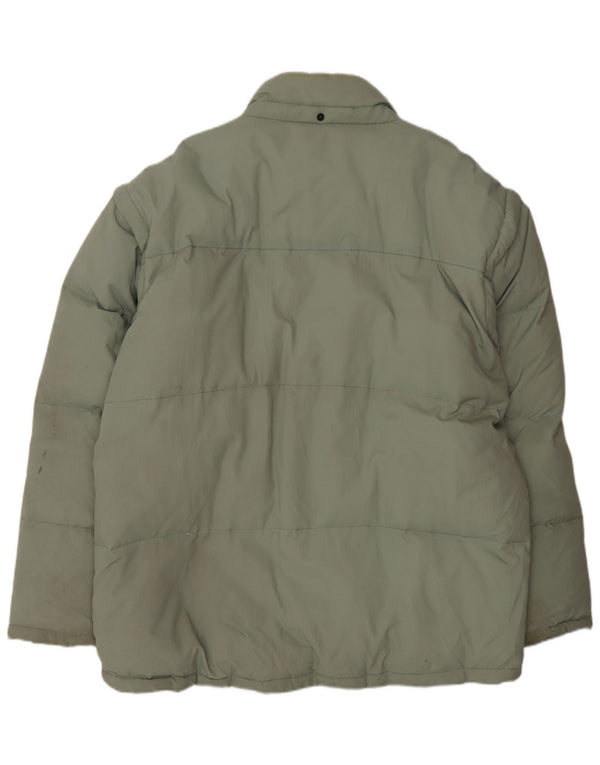 The North Face Chaqueta acolchada para hombre UK 44 2XL Verde Poliamida