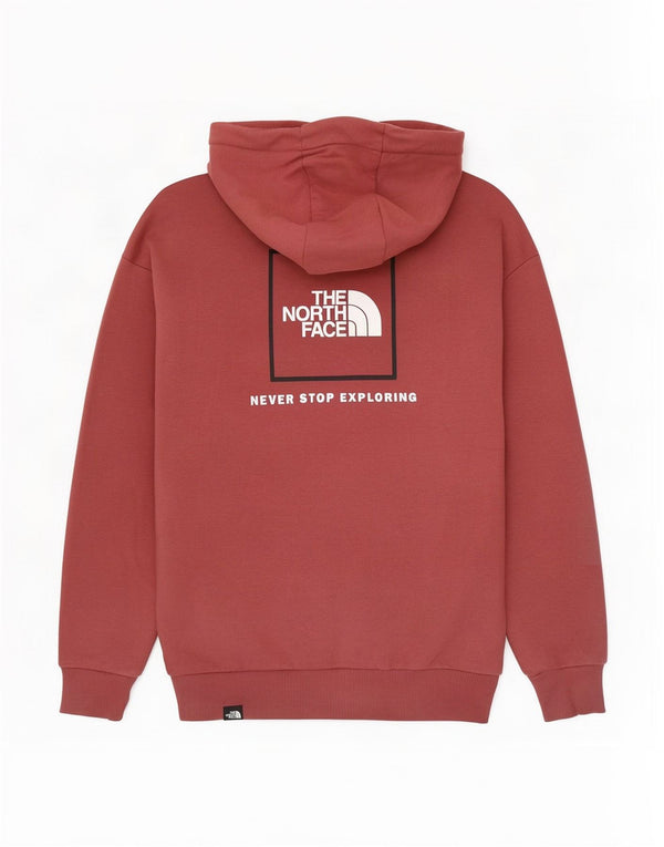 The North Face Jersey con capucha gráfica para mujer Reino Unido 14 Algodón granate mediano