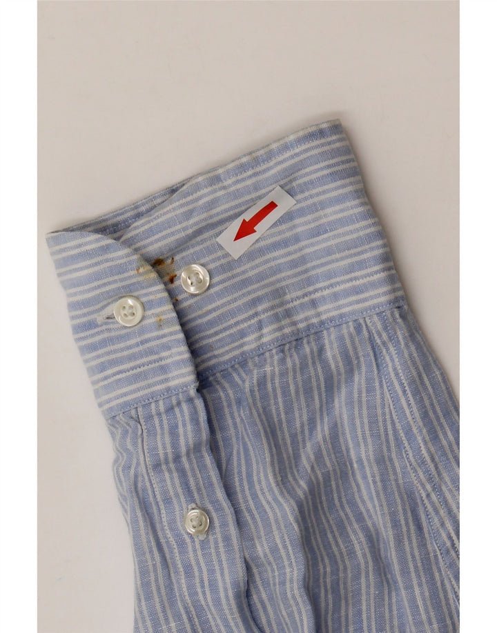 Camisa Massimo Dutti Hombre XL Rayas Azules