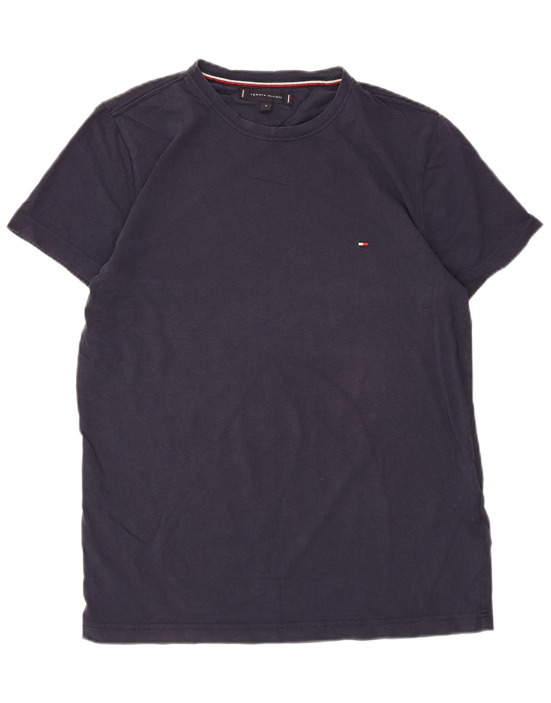 Camiseta Tommy Hilfiger Hombre Top Medium Azul Marino Algodón