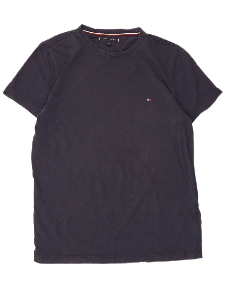 Camiseta Tommy Hilfiger Hombre Top Medium Azul Marino Algodón