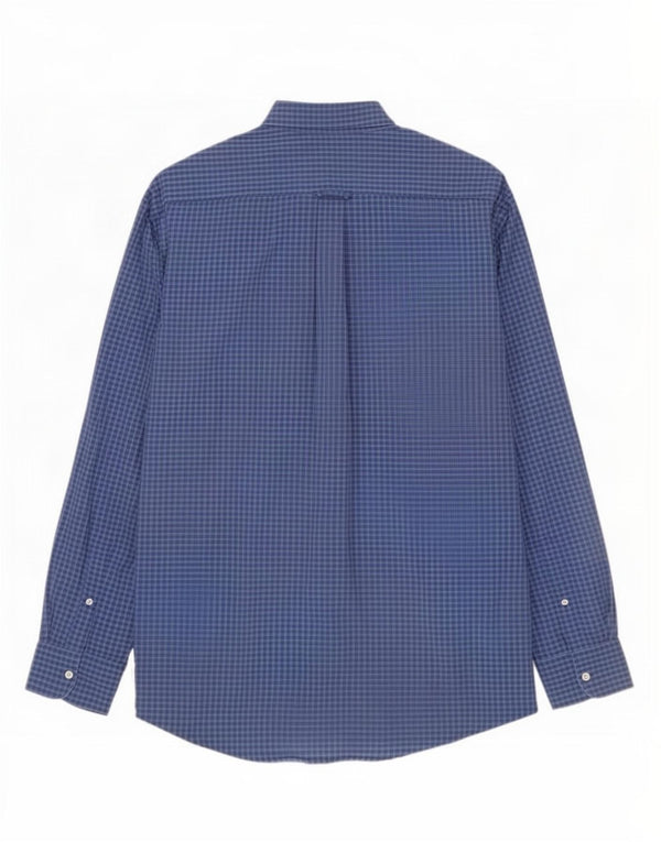 Camisa Gant Hombre XL Algodón a cuadros azules