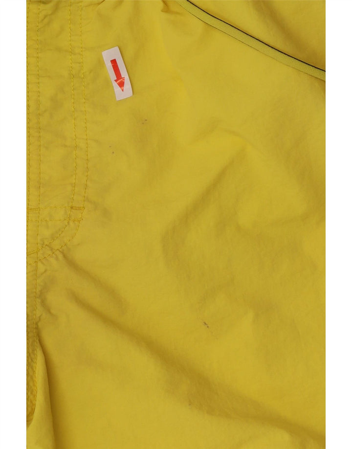 Adidas - Bañador para hombre, talla grande, nailon amarillo