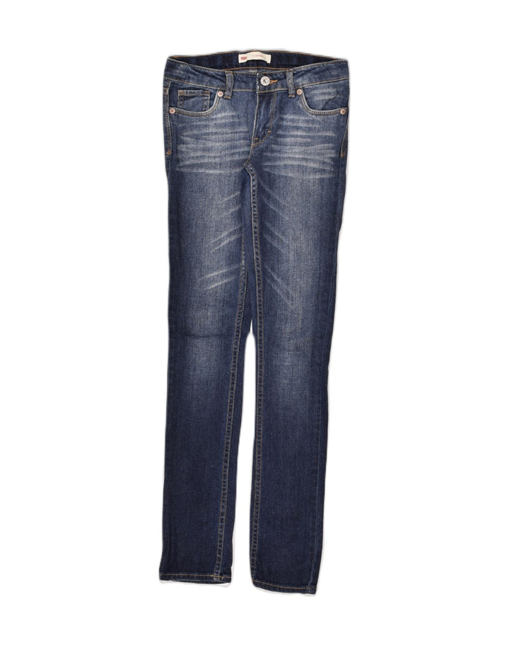 LEVI'S Girls 711 Skinny Jeans 11-12 Years W24 L29  Blue Cotton | Vintage Levi's | Thrift | Second-Hand Levi's | Used Clothing | Messina Hembry 