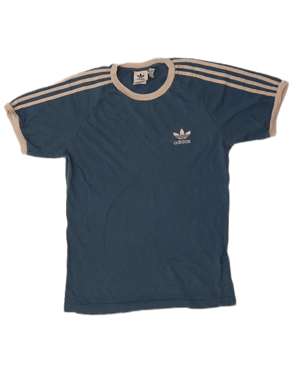 Adidas Hombre Camiseta Top Small Azul Marino Algodón