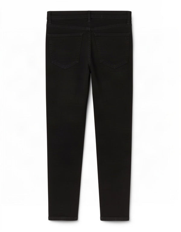 Topshop Vaqueros ajustados cortos para mujer W28 L24 Algodón negro